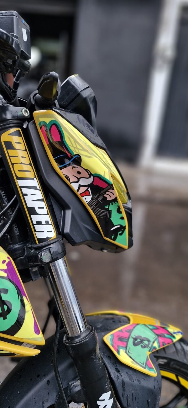 KIT DE STICKERS PARA PULSAR KIT DE GRAFICOS | PULSAR N250 / N160 - MONOPOLY