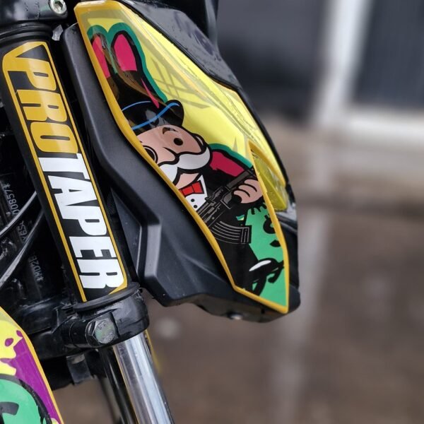 KIT DE STICKERS PARA PULSAR KIT DE GRAFICOS | PULSAR N250 / N160 - MONOPOLY