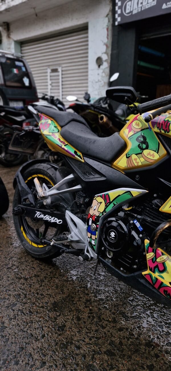 KIT DE STICKERS PARA PULSAR KIT DE GRAFICOS | PULSAR N250 / N160 - MONOPOLY