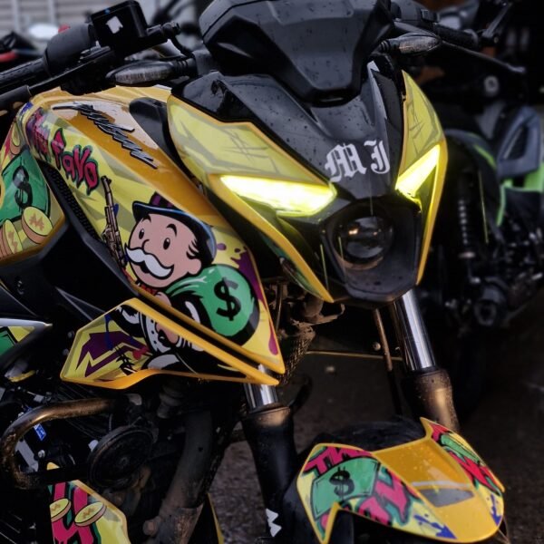 KIT DE STICKERS PARA PULSAR KIT DE GRAFICOS | PULSAR N250 / N160 - MONOPOLY