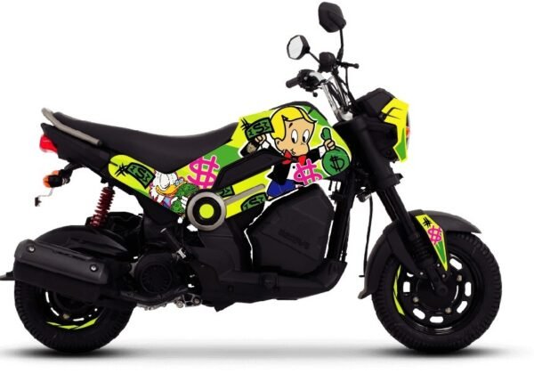 KIT DE STICKERS PARA NAVI ESTILO MONOPOLY KIT DE GRAFICOS | HONDA NAVI - MONOPOLY