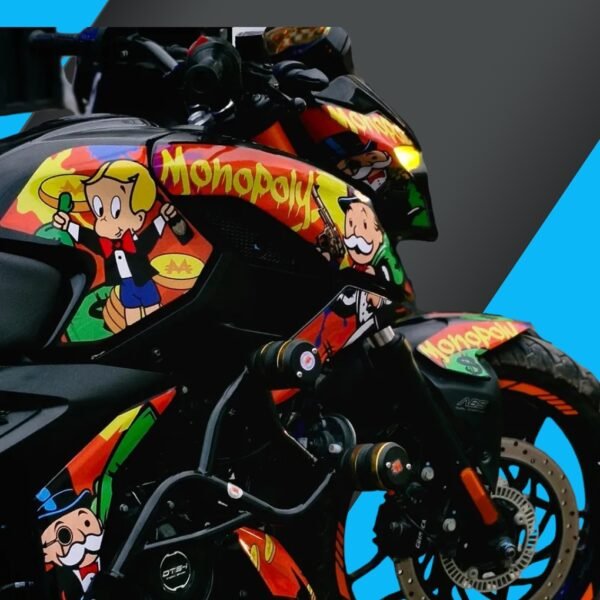 KIT DE GRAFICOS PULSAR MONOPOLY KIT DE GRAFICOS | PULSAR N250 / N160 - MONOPOLY