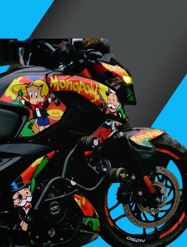 KIT DE GRAFICOS PULSAR MONOPOLY KIT DE GRAFICOS | PULSAR N250 / N160 - MONOPOLY