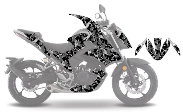 KIT DE GRAFICOS ITALIKA 250Z CAMO KIT DE GRAFICOS | ITALIKA 250 Z - CAMUFLAJE