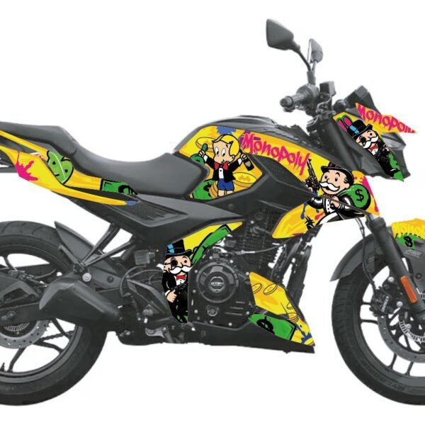 KIT DE GRAFICOS PULSAR MONOPOLY KIT DE GRAFICOS | PULSAR N250 / N160 - MONOPOLY