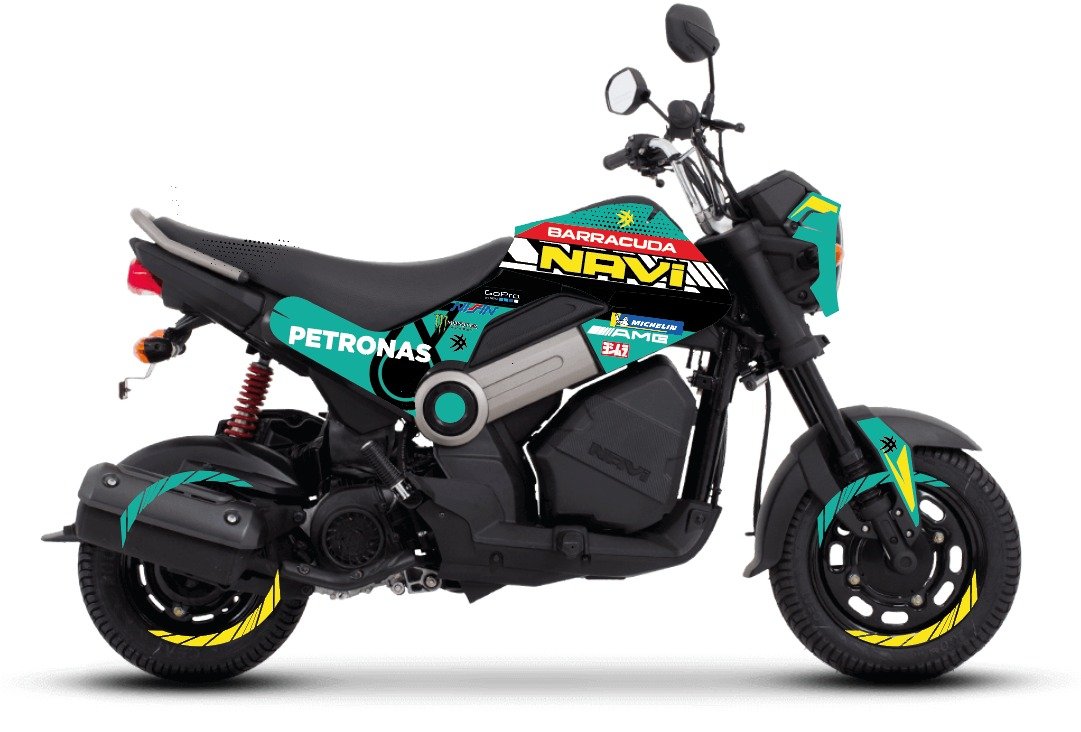 KIT DE GRAFICOS | HONDA NAVI - PETRONAS RACING - Bikecut Moto Stickers